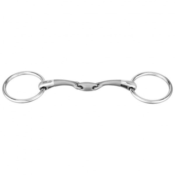 Classic Loose Ring German Silver Snaffle Bit 16 mm thickness 