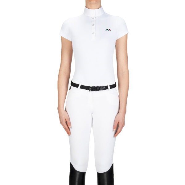 Equiline Competition Shirt Women's Isabel, Short-Sleeved