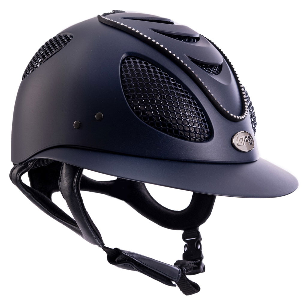 GPA Riding Helmet First Lady 2X Crystal FUNDIS Equestrian