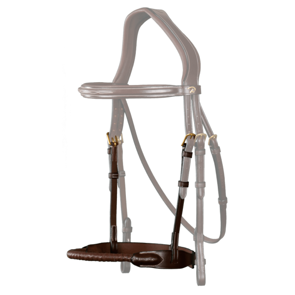 Dyon Rope Noseband DC with Leather Cover