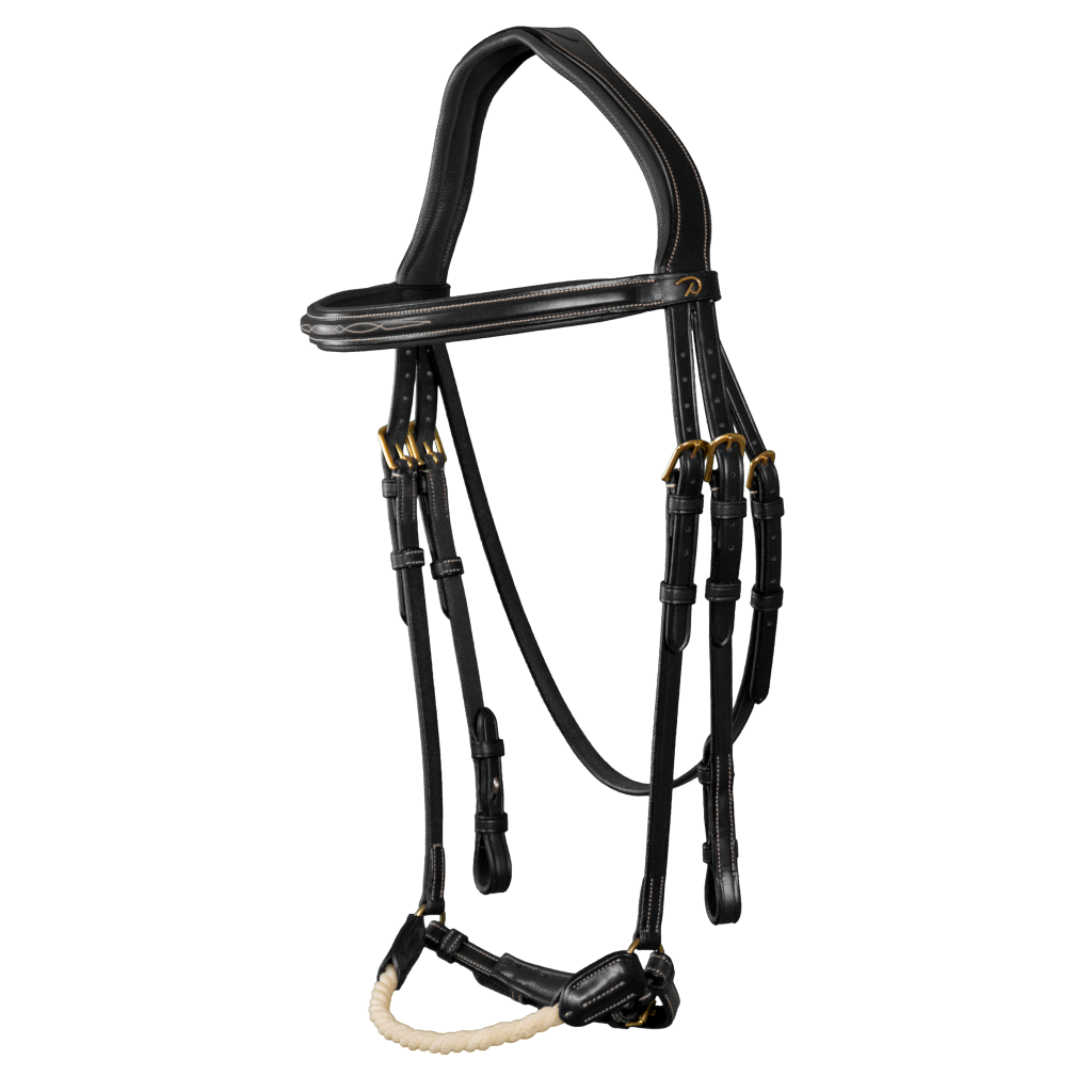 Dyon Bridle Rope Drop DC with Rope Halter FUNDIS Equestrian